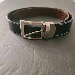 Swissgear Oberland SGTM 314 reversible leather belt black/brown sz.S (28)